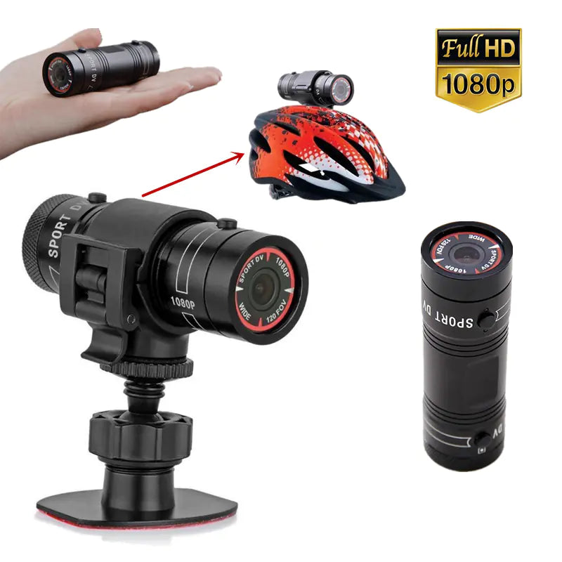 F9 1080 Outdoor Sports Camera with Waterproof Design