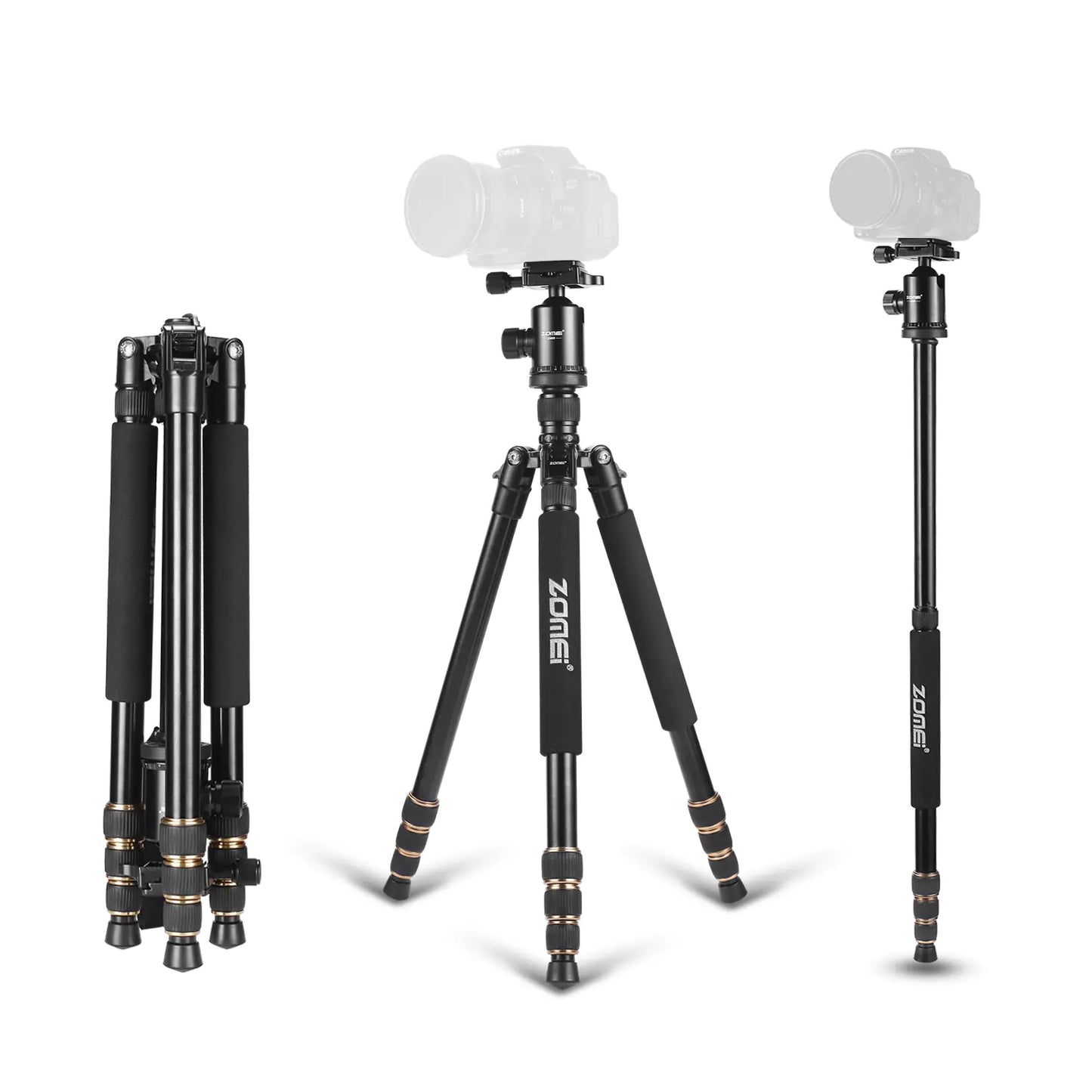ZOMEI Z668 Magnesium-Aluminum DSLR Tripod Stand
