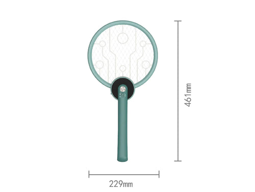 Foldable Electric Mosquito Swatter with Rechargeable Battery