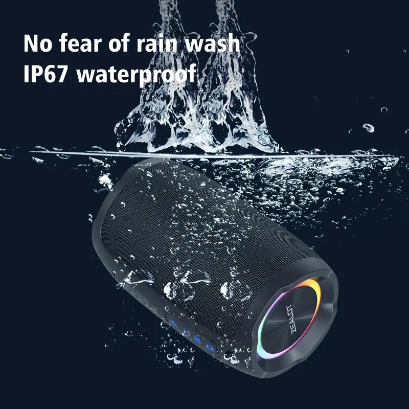 Zealot S49 20W Portable Bluetooth Speaker with 360° Sound