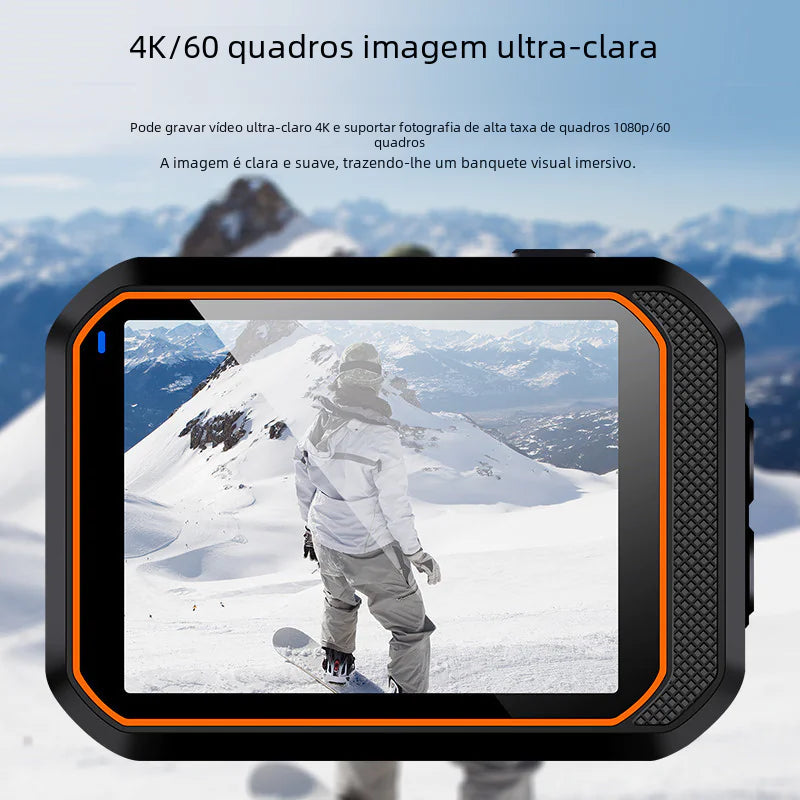 4K Sports Camera with WiFi and Waterproof Features