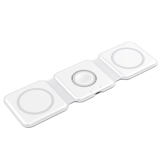 3-in-1 Foldable Magnetic Wireless Charger for Apple