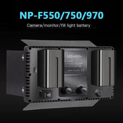 NPF550/F750/F970 Full Decode Camera Battery Set