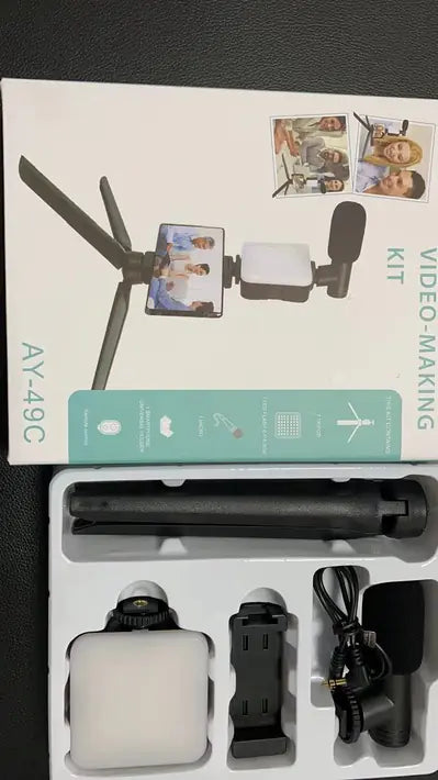 Mini Rechargeable Pocket Fill Light Set for Selfies