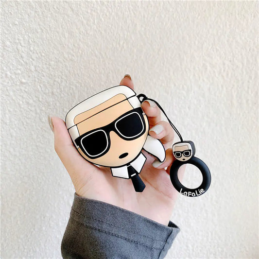 3D Cartoon Protective Case for Apple AirPods 2