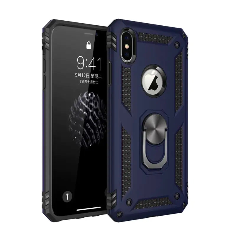 Anti-Drop Ring Phone Case for Enhanced Protection