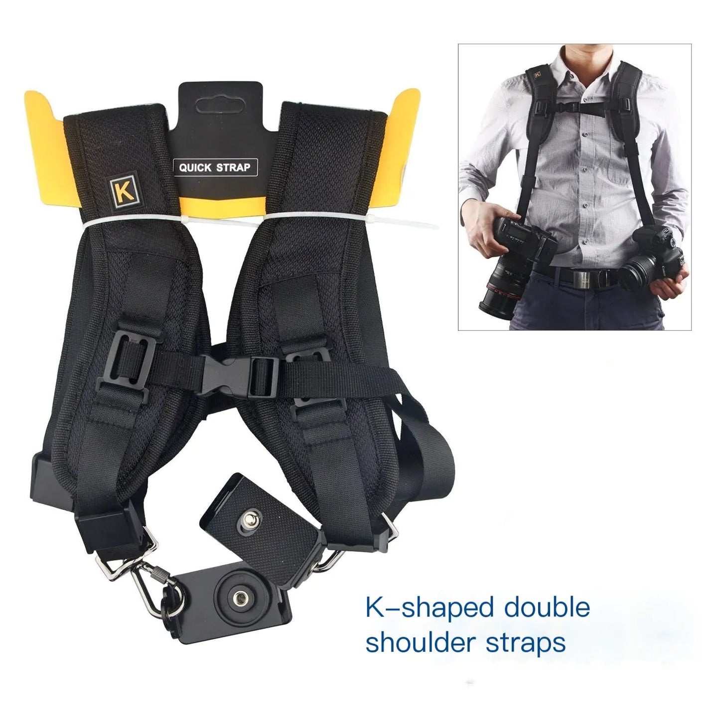 Adjustable Camera Strap for Outdoor Photography and Hiking
