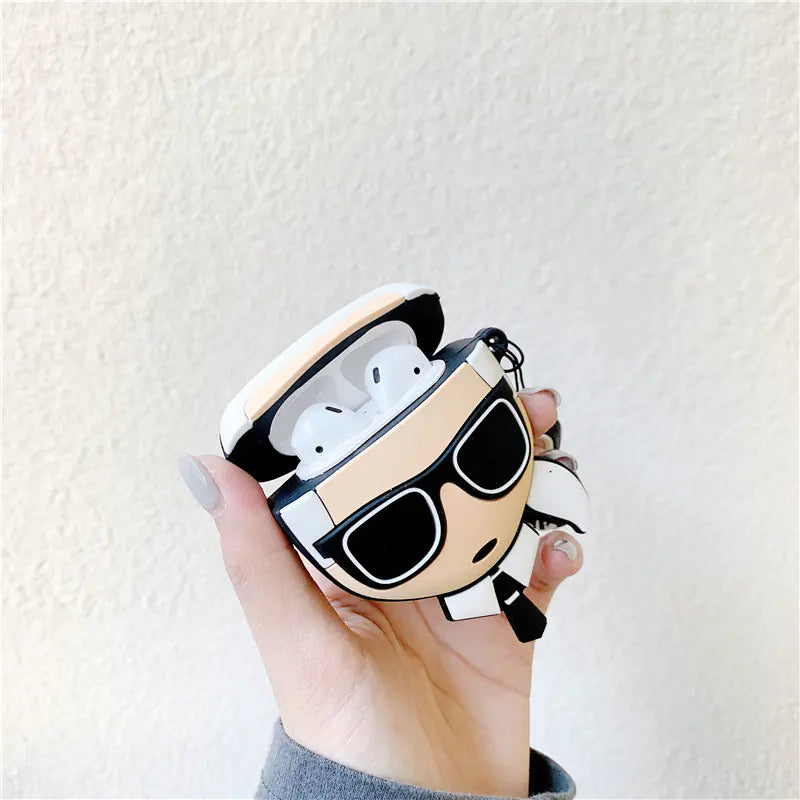 3D Cartoon Protective Case for Apple AirPods 2