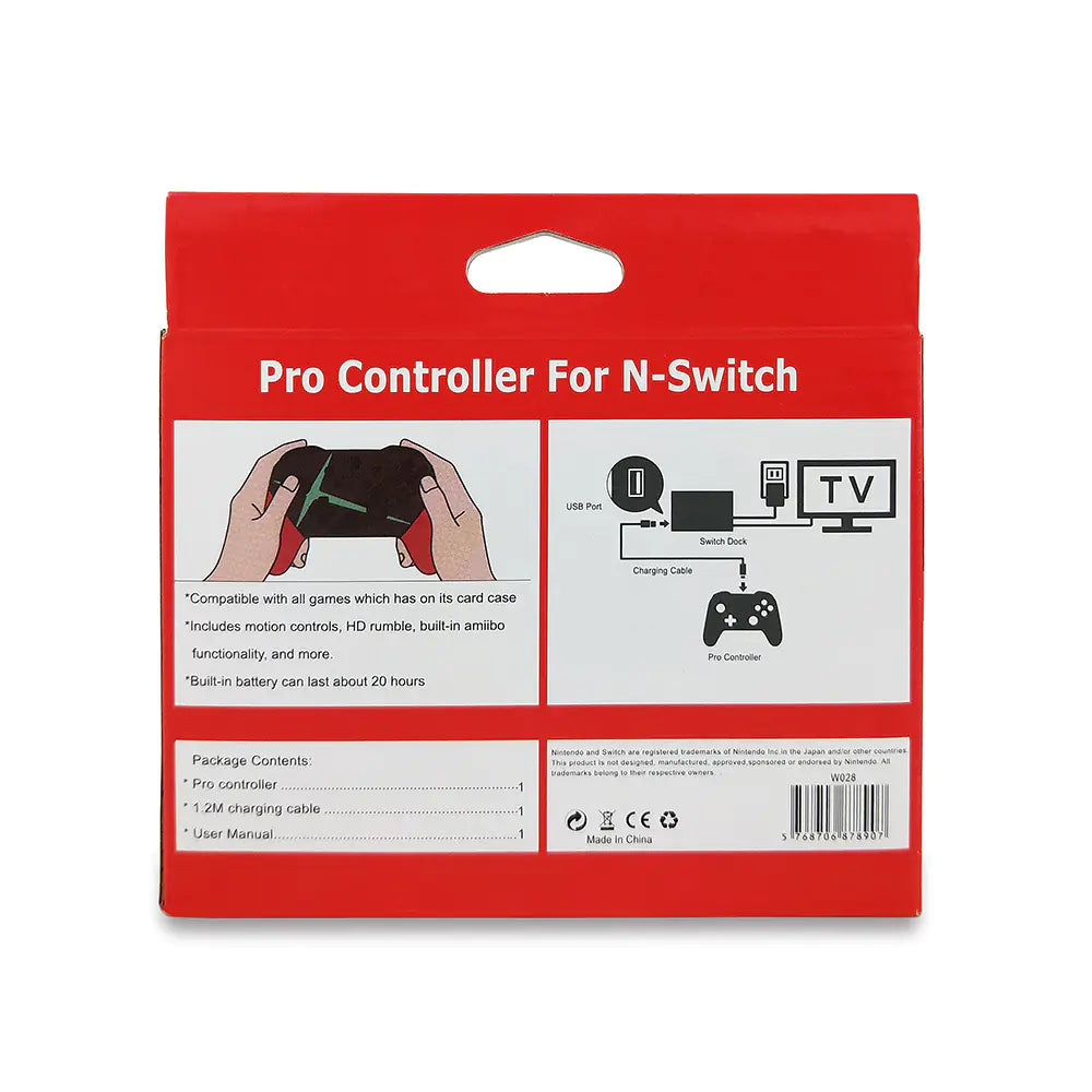 Switch Pro Wireless Bluetooth Game Controller