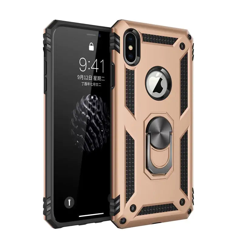 Anti-Drop Ring Phone Case for Enhanced Protection