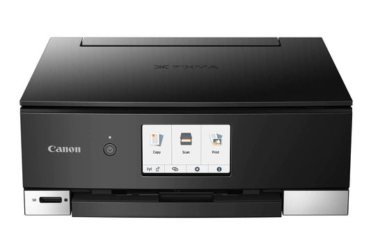 Canon TS8320 All in One Wireless Color Printer for Home | Copier | Scanner | Inkjet Printer | with Mobile Printing Black Amazon Dash Replenishment Ready