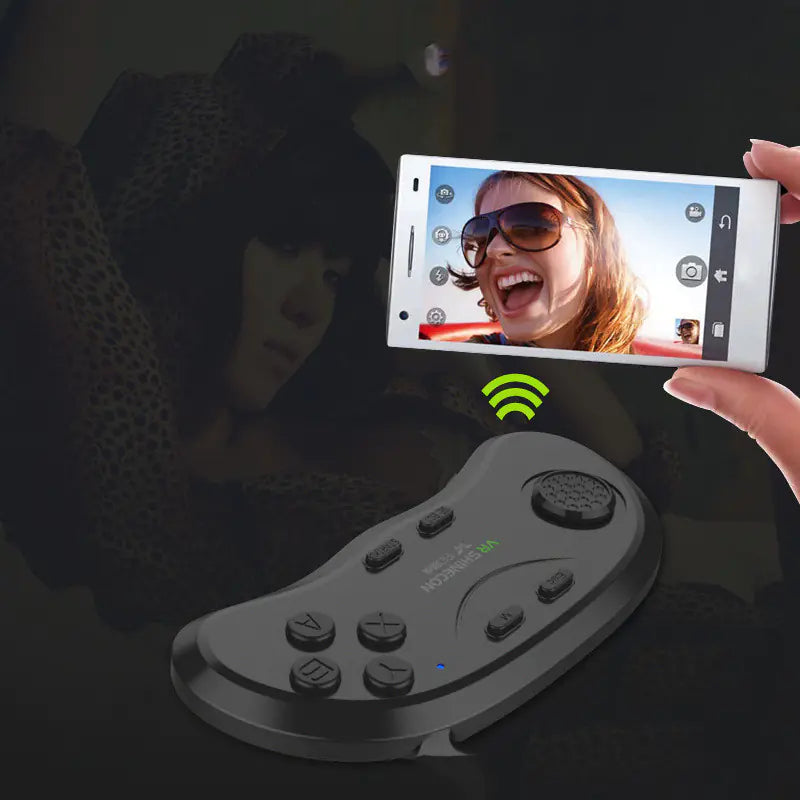 Wireless Bluetooth VR Glasses and Game Controller